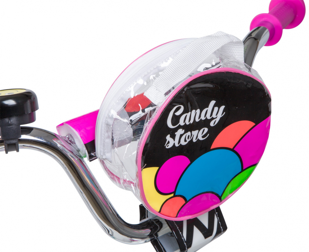 Детский велосипед Novatrack Candy 16 белый