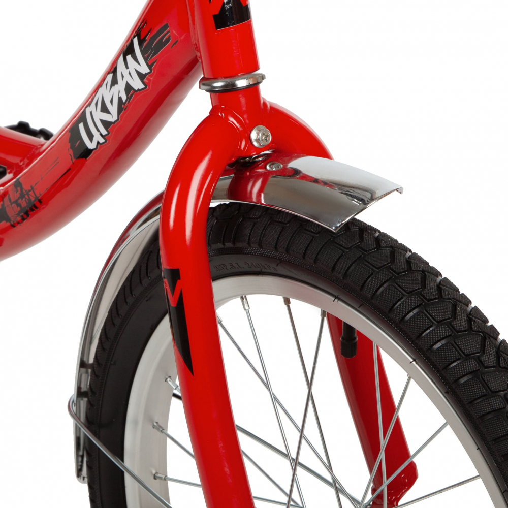 Детский велосипед Novatrack Urban 18 красный