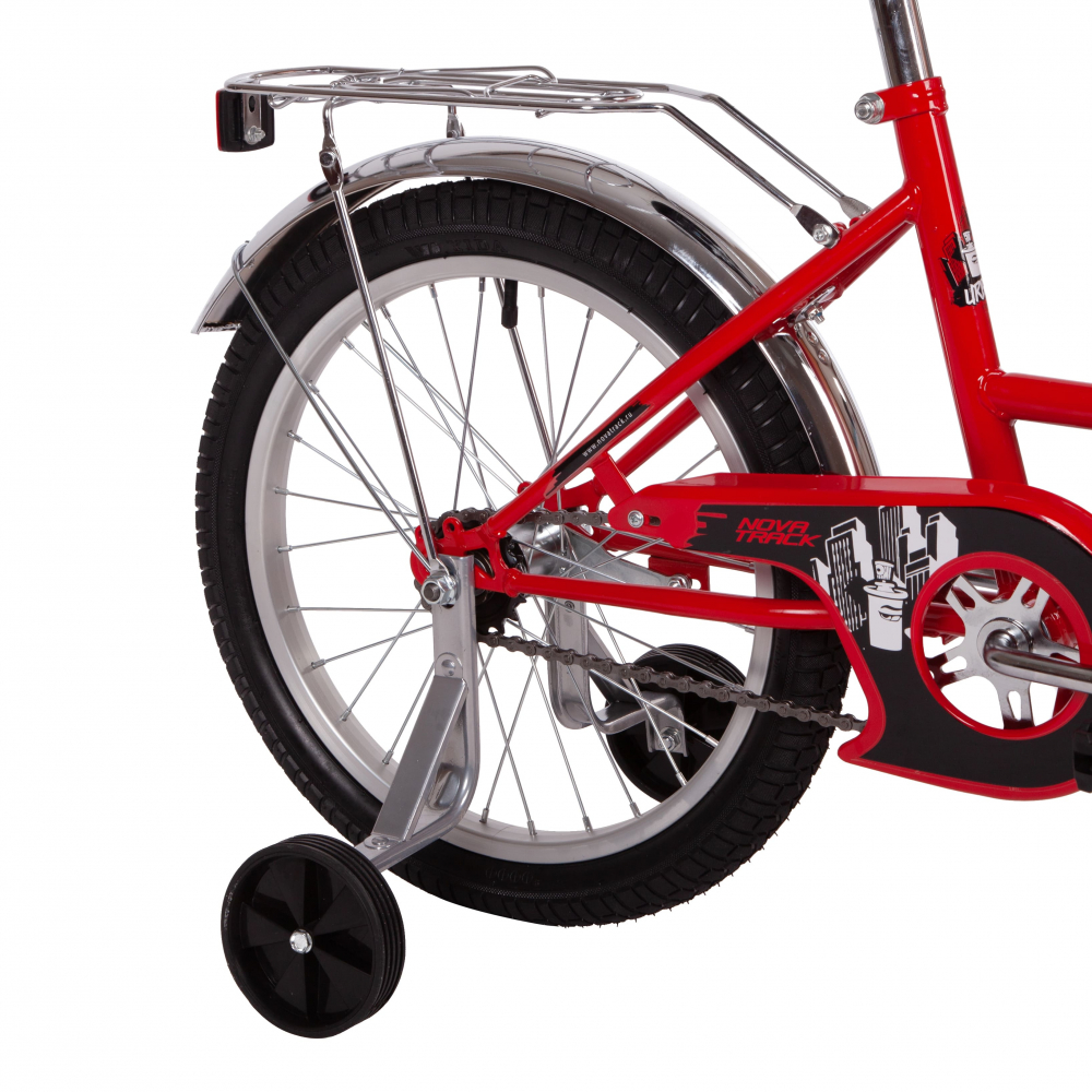 Детский велосипед Novatrack Urban 18 красный