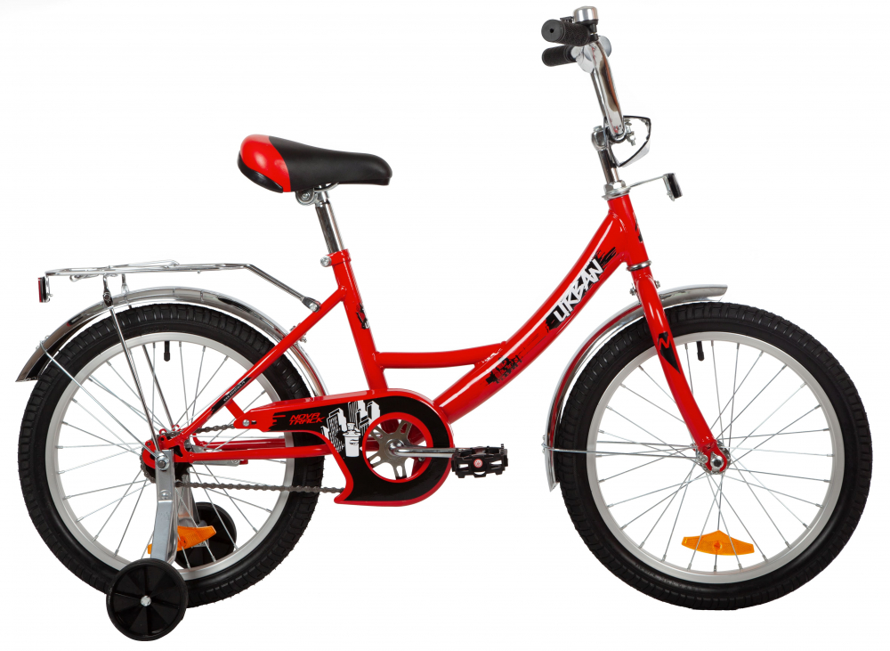 Детский велосипед Novatrack Urban 18 красный