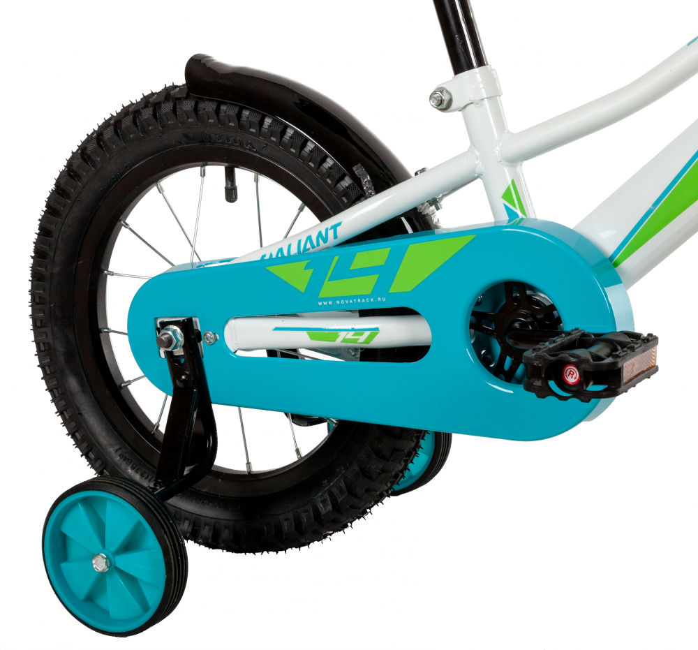 Детский велосипед Novatrack Valiant 14 белый