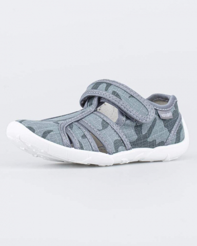 Сандалии "Котофей" серые Текстиль