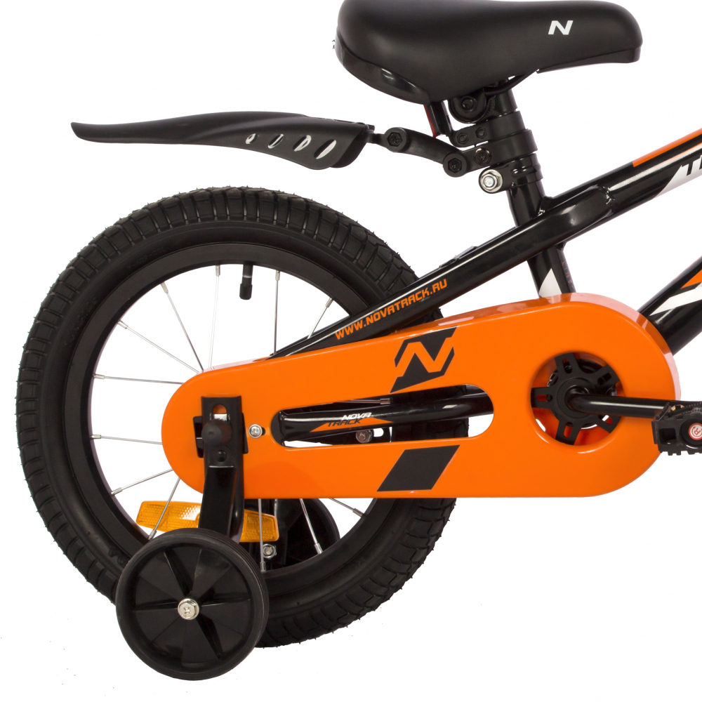 Детский велосипед Novatrack JUSTER 14 черный
