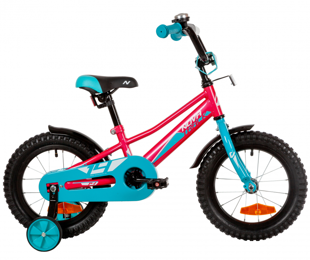 Детский велосипед Novatrack Valiant 14 фуксия