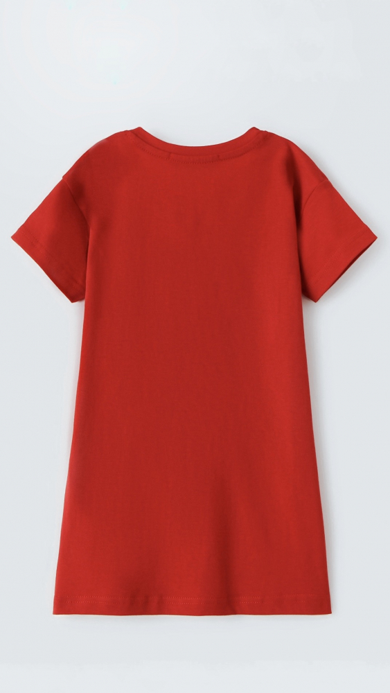 Сорочка домашняя удлиненная KAFTAN "Мишка в шарфе"