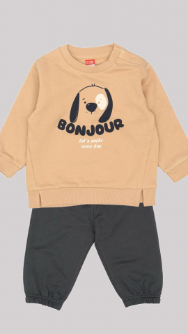 Комплект для мальчика с начесом (джемпер, брюки)