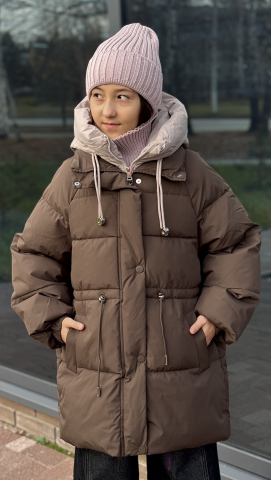 Куртка зимняя удлиненная