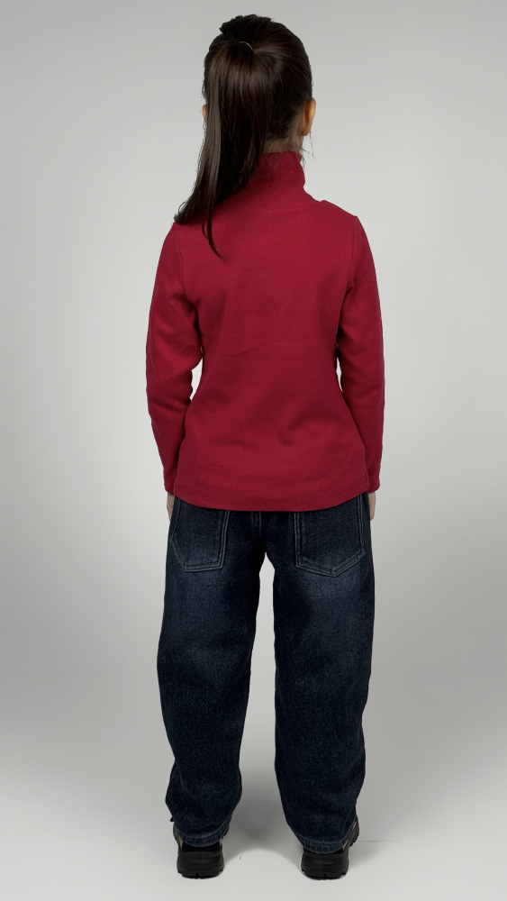 Джинсы утепленные с флисом