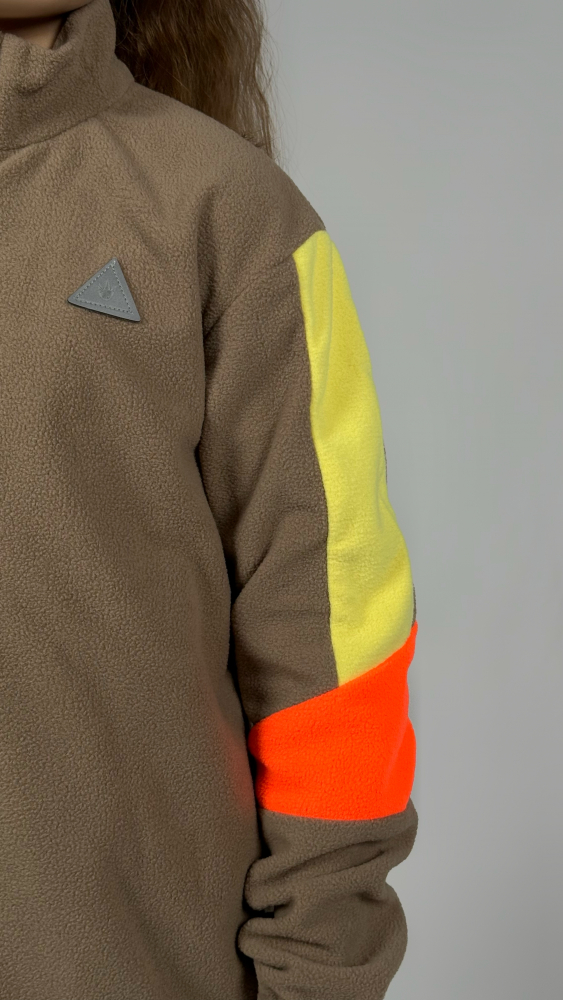 Комплект флисовый colour block